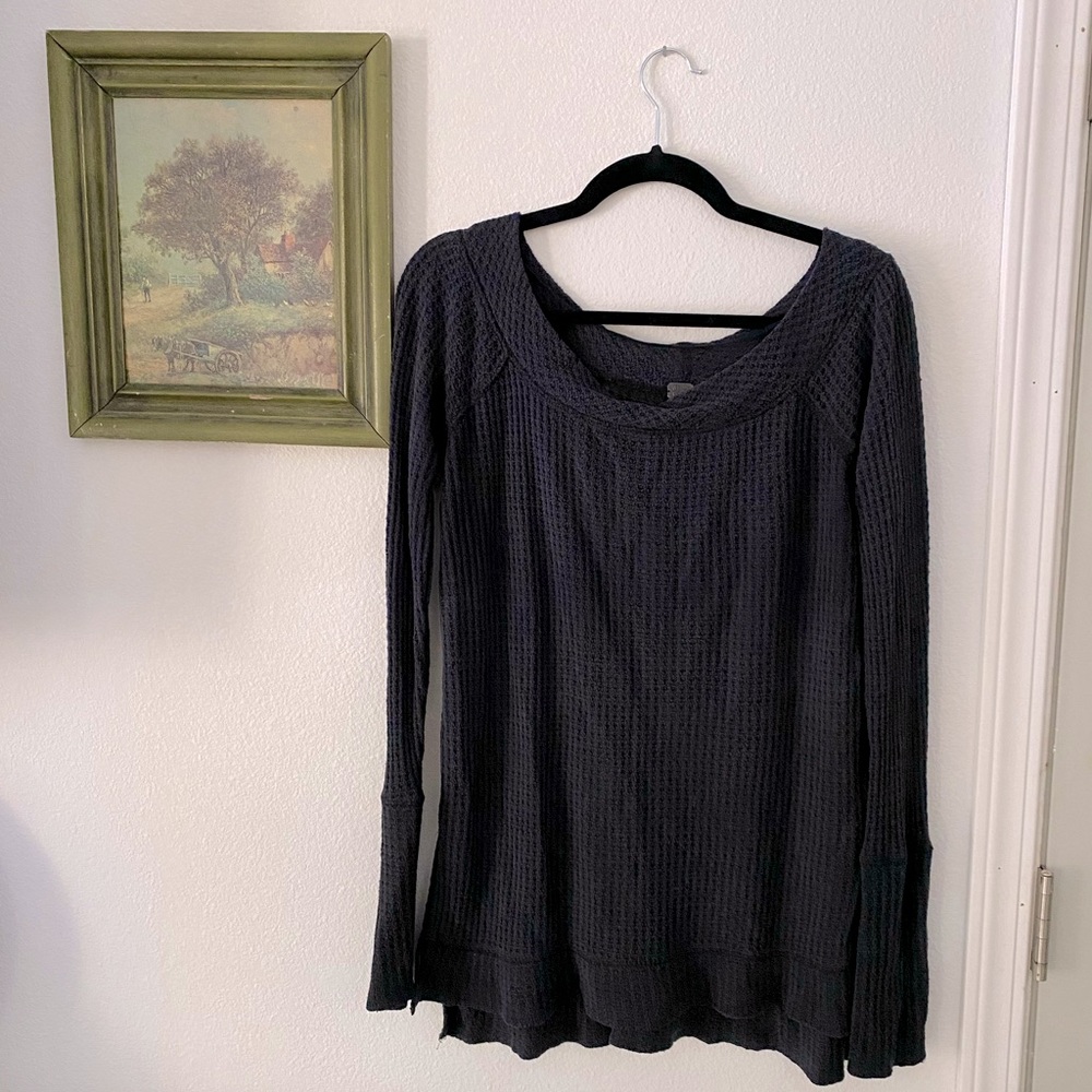 Free People Ribbed oversized Sweater